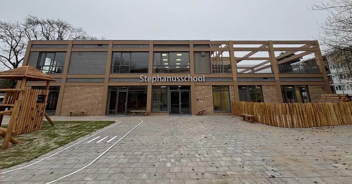 Nieuwbouw Stephanusschool opgeleverd